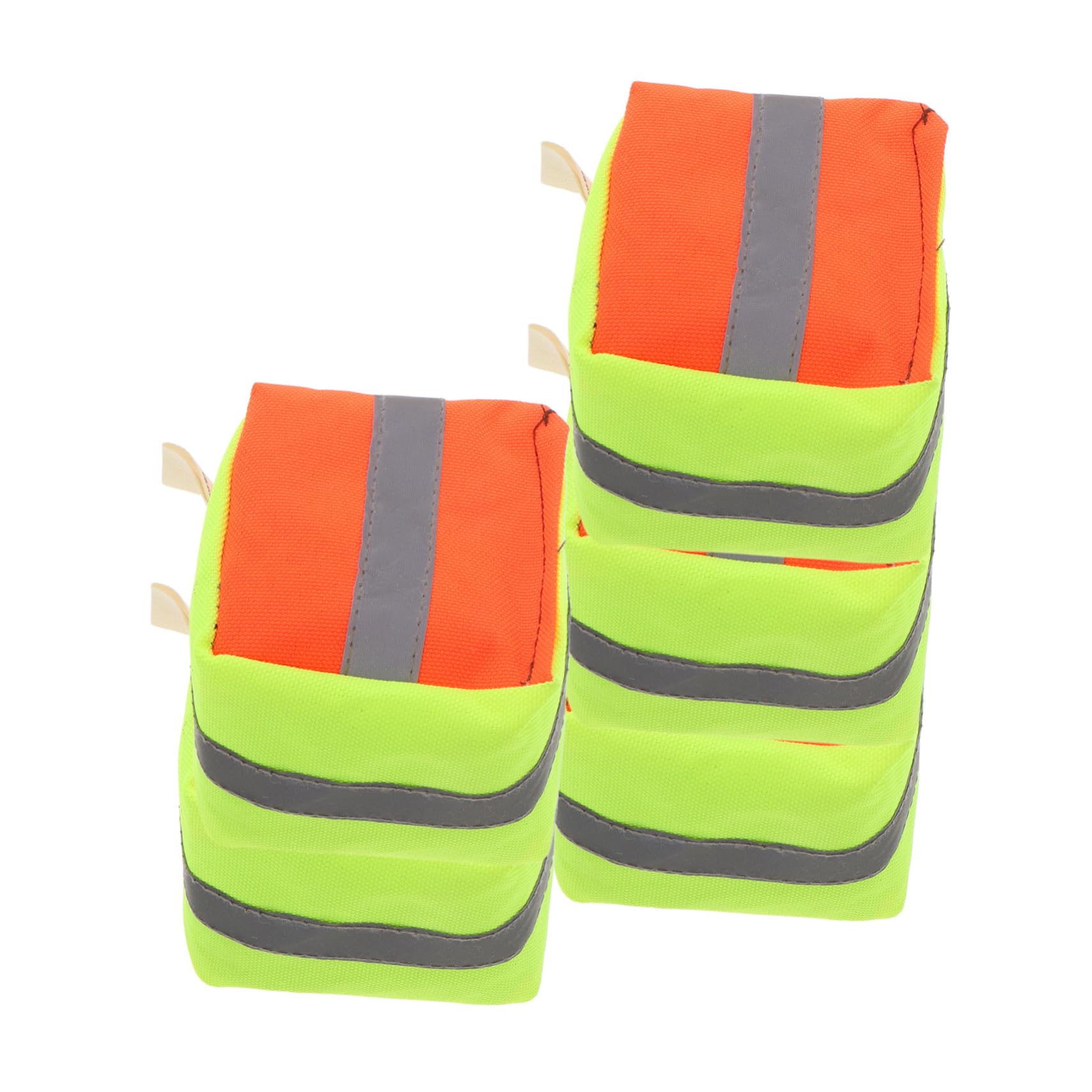 Totority Set of 5 Corn Hole Bean Bags Reflective Strips for Safety Outdoor Kids Toy Interactive Corn Bag Toss Games