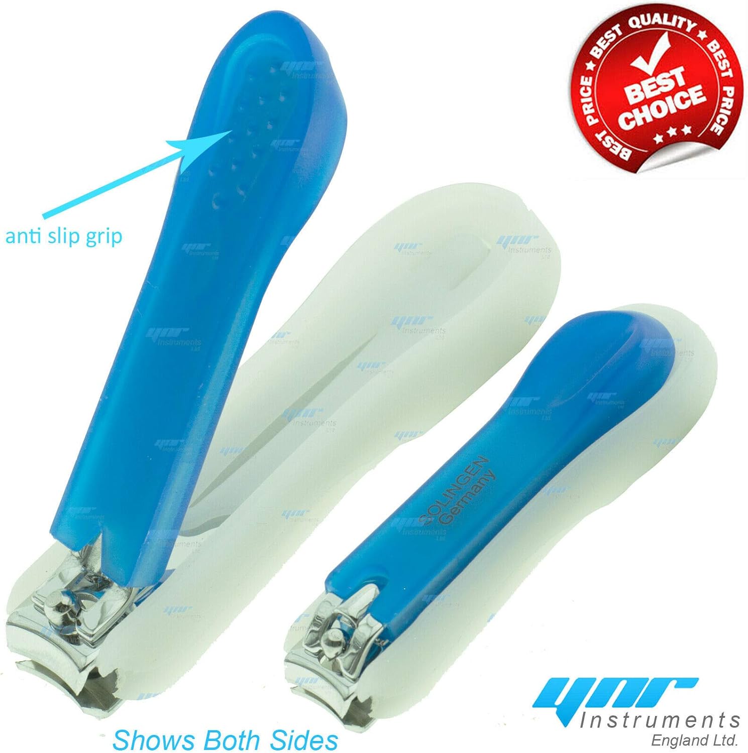 Amazon.com: YNR German Best Fingernail Clippers Black Blue ...