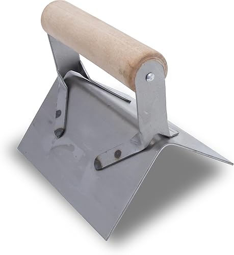 Miniatura 2 de QLT BY MARSHALLTOWN - Paletas de esquina de acero inoxidable, tipo esquina cuadrada exterior, mango DuraSoft, 942