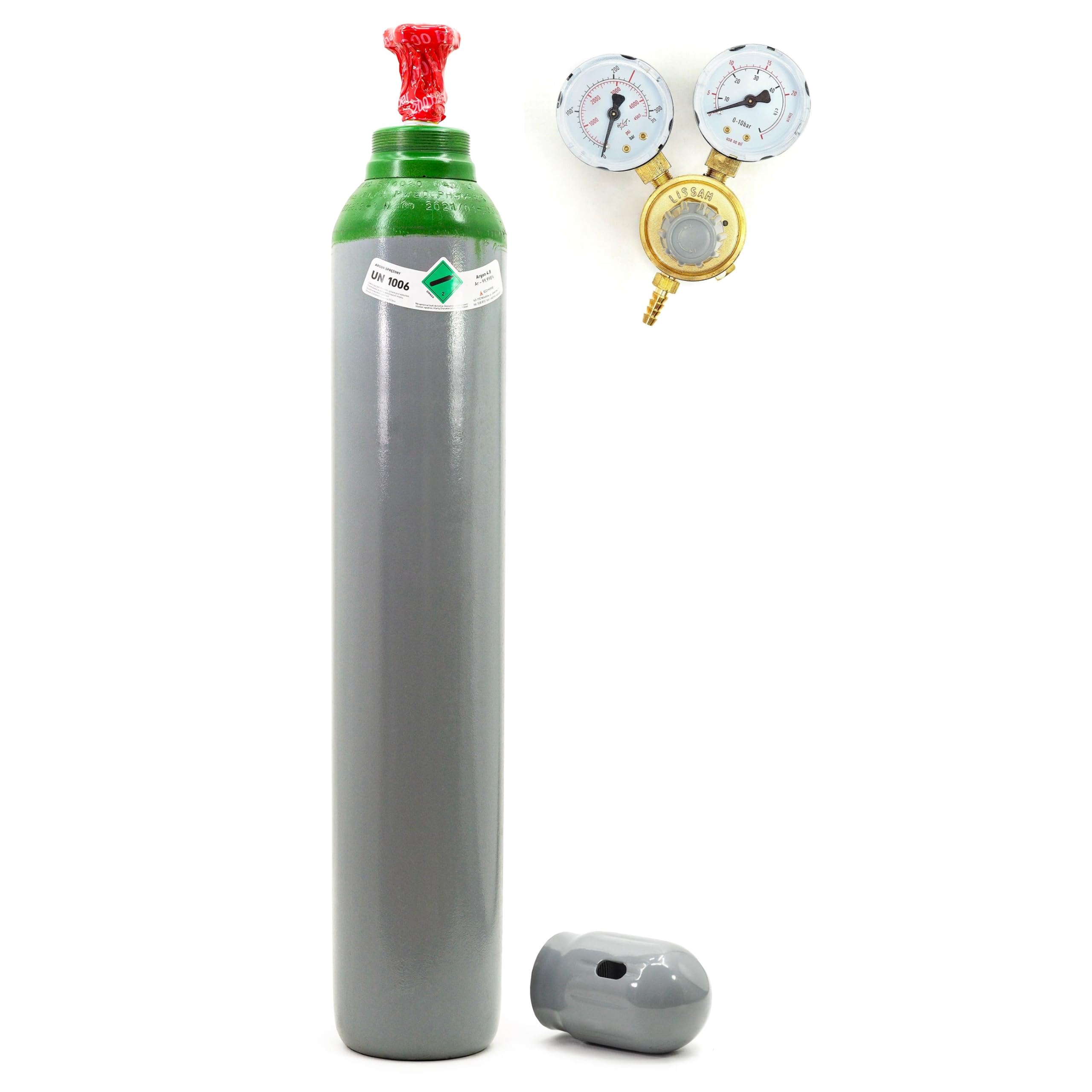 Argon pur 100% gaz de soudage 10 litres pour vos projets d'atelier TIG