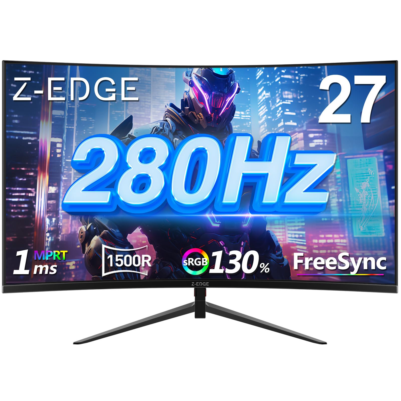 値下⭐️Z-EDGE 27インチLEDモニター ディスプレイ 240Hz 台座無 Amazon.co.jp: Z Z-Edge(ゼロエッジ) ゲーミングモニター 240Hz 27