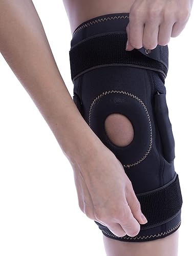 Miniatura 5 de Copper Fit® Rodillera de movimiento natural, bisagra TRI-PIVOT, ajustable, talla única