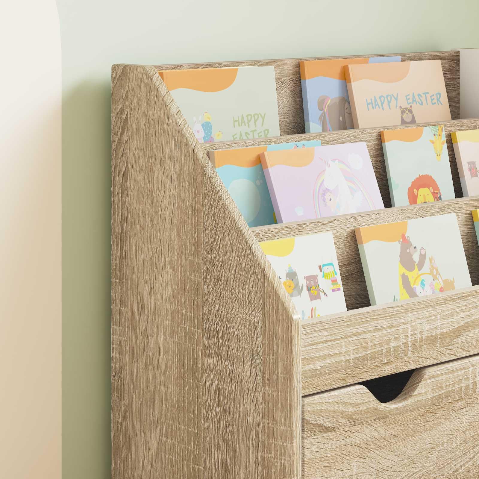 Libreria Sonoma per bambini, 69 cm, legno composito