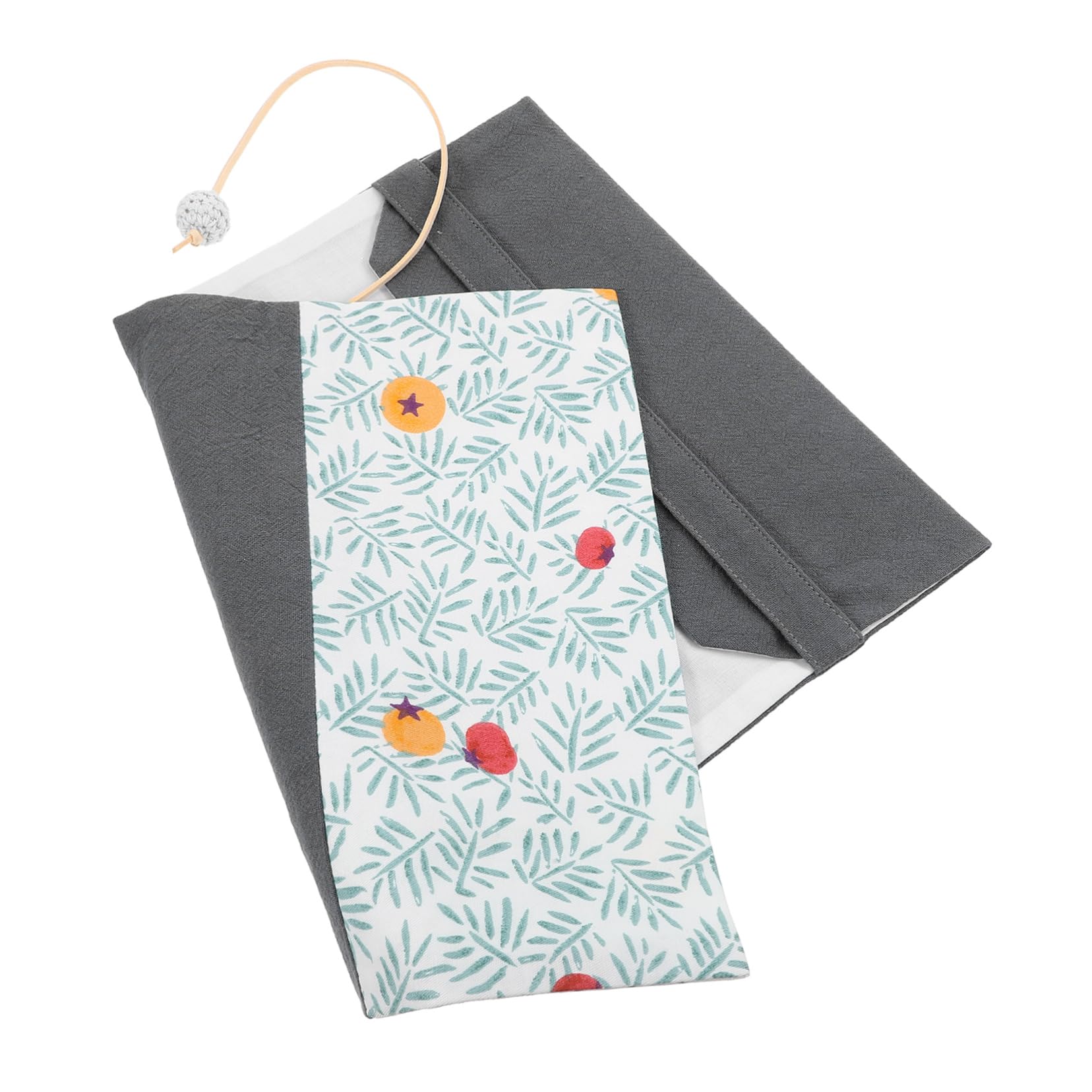 SHINEOFI 3pièces Couverture De Tissu Décorative Protège Cahier Pratique Patchwork Housse De Pour Scolaires Et Accessoire De Lecture Élégant