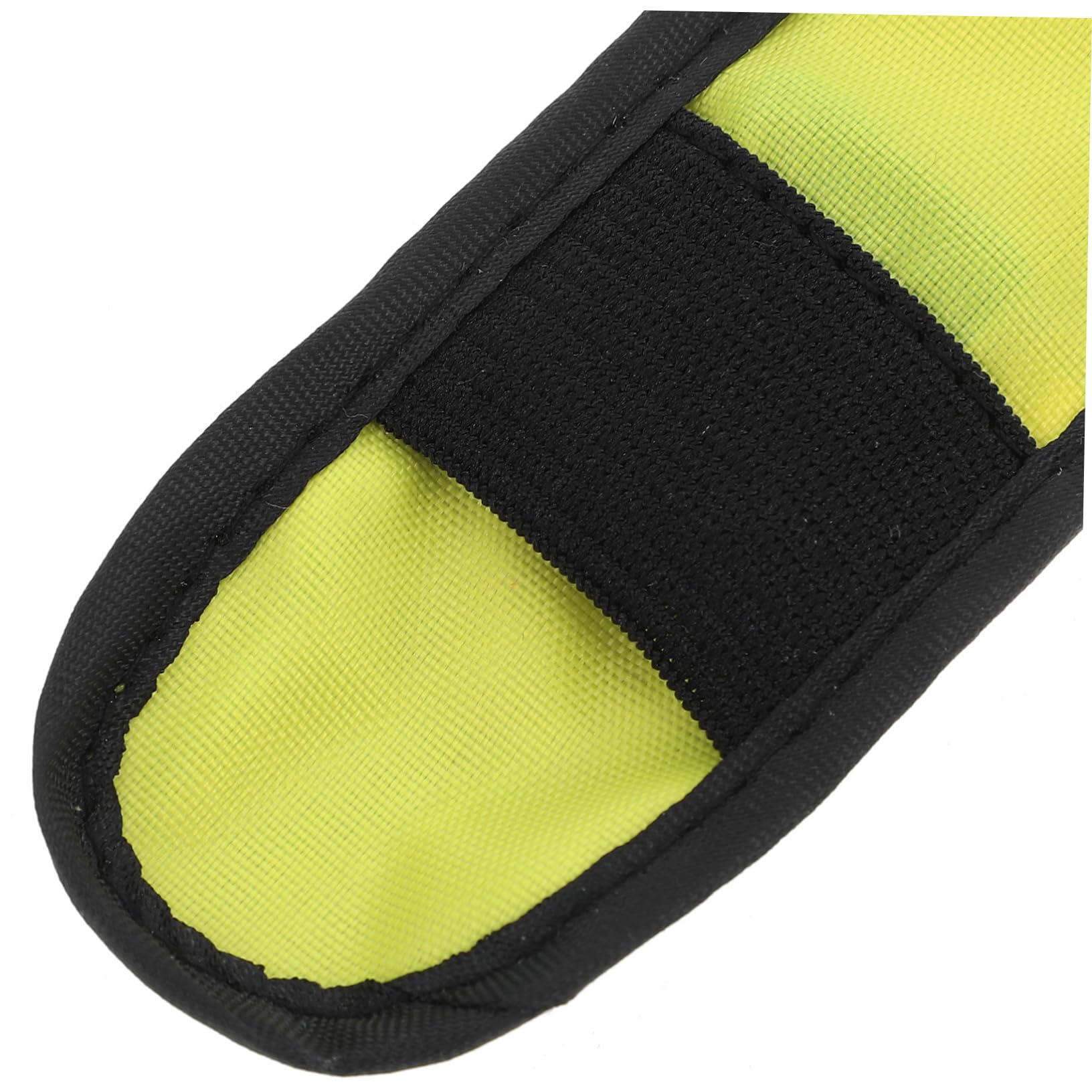 Toyvian 4 Stück Reflektoren Gürtel LED Sicherheitsband Pferdebeinband Gelb aus Stoff Verschleißfest und Tragbar für Sicheres Nachtreiten und Training