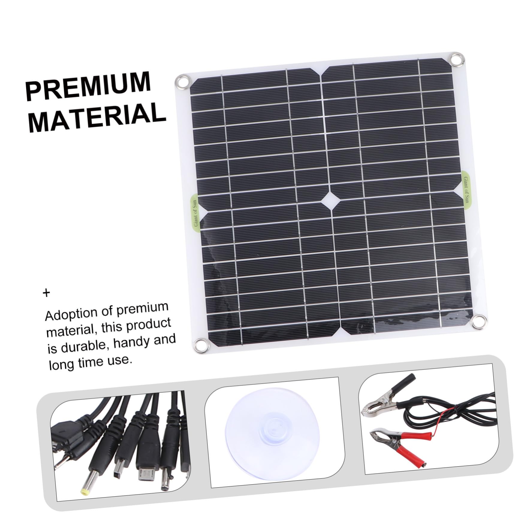 Pannello Solare 200w Monocristallino Nero per Outdoor | Alta Efficienza di Conversione, Rapporto 98%, per Camping e Attività All'aperto