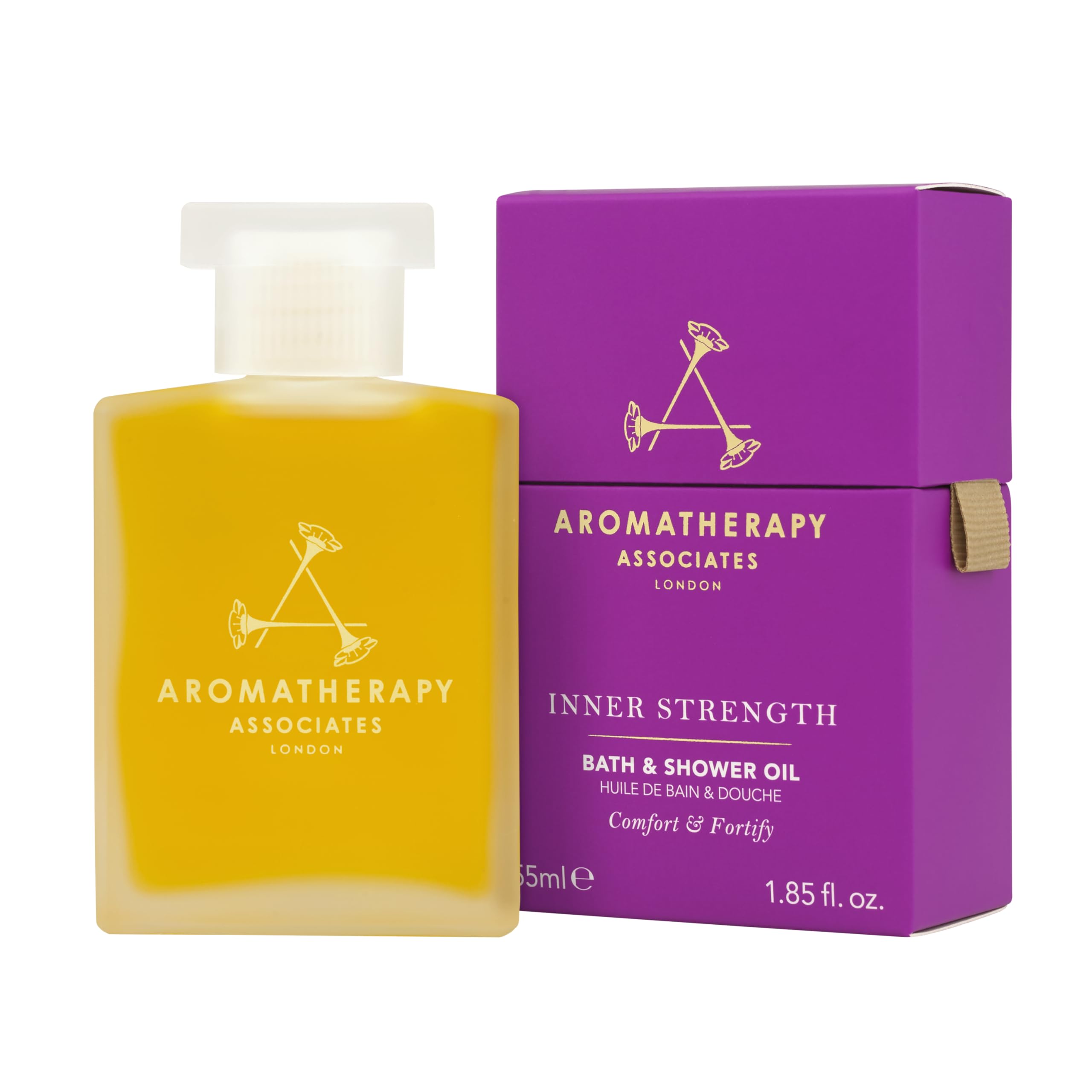 【公式】アロマセラピーアソシエイツ | バス&シャワーオイル エンカレッジ [55ml] | バスオイル アロマオイル バスアロマ 入浴剤/ギフト プレゼント 精油 浴用化粧品 正規品 リフレッシュ デトックス 代謝を上げる オールスキン | Aromatherapy Associates