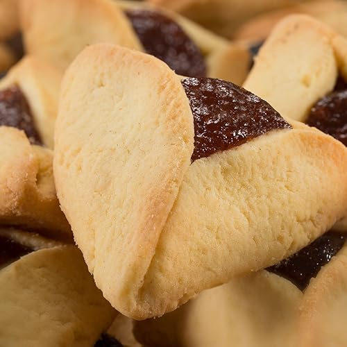 Vista 16 de Green's Hamantashen surtido de panadería, paquete de 2 de 12 onzas, galletas de mantequilla con mantequilla, fresca y deliciosa, con certificación