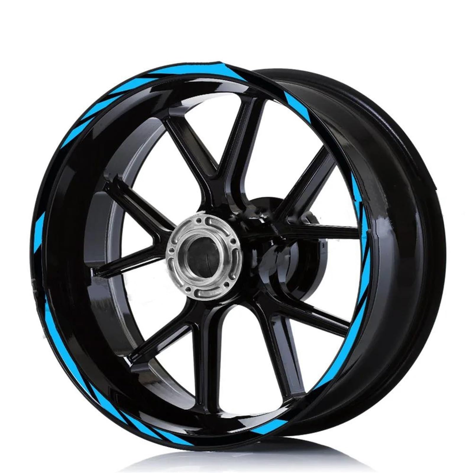 Stickers Motorcycle Reflective Rim Stripe Stickers Edge for Hornet 250 600 900 CBR 400 650 1000 1100 CBR RR(Style 11)