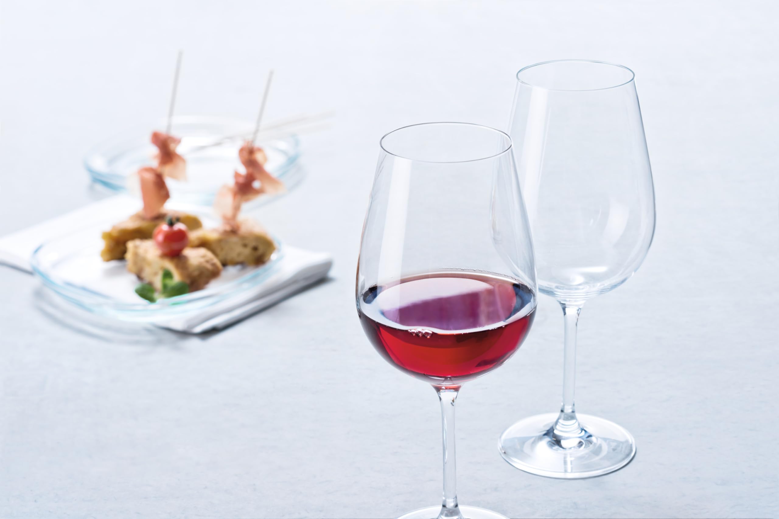Leonardo Tivoli 020968 - Juego de 6 copas de vino tinto con mango estirado, aptas para lavavajillas, tamaño grande, 700 ml