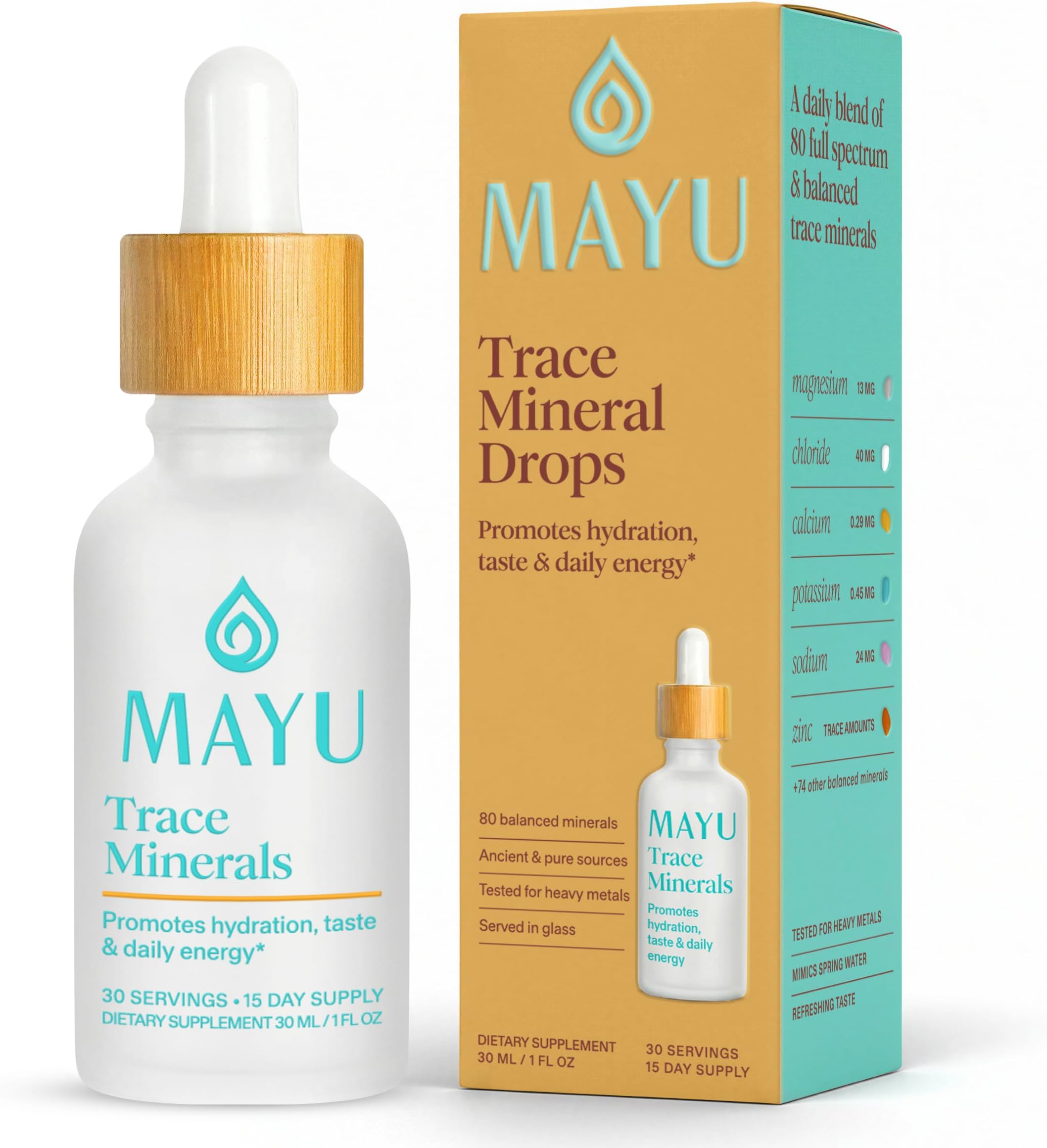 Trace Mineral Supplements, Rich Concentrate Multimineral Concentrace Essential Blend Drops for Immune Support & Alkaline Water. Scientifically Blended to Produce Delicious, Nutrient-Packed Water.