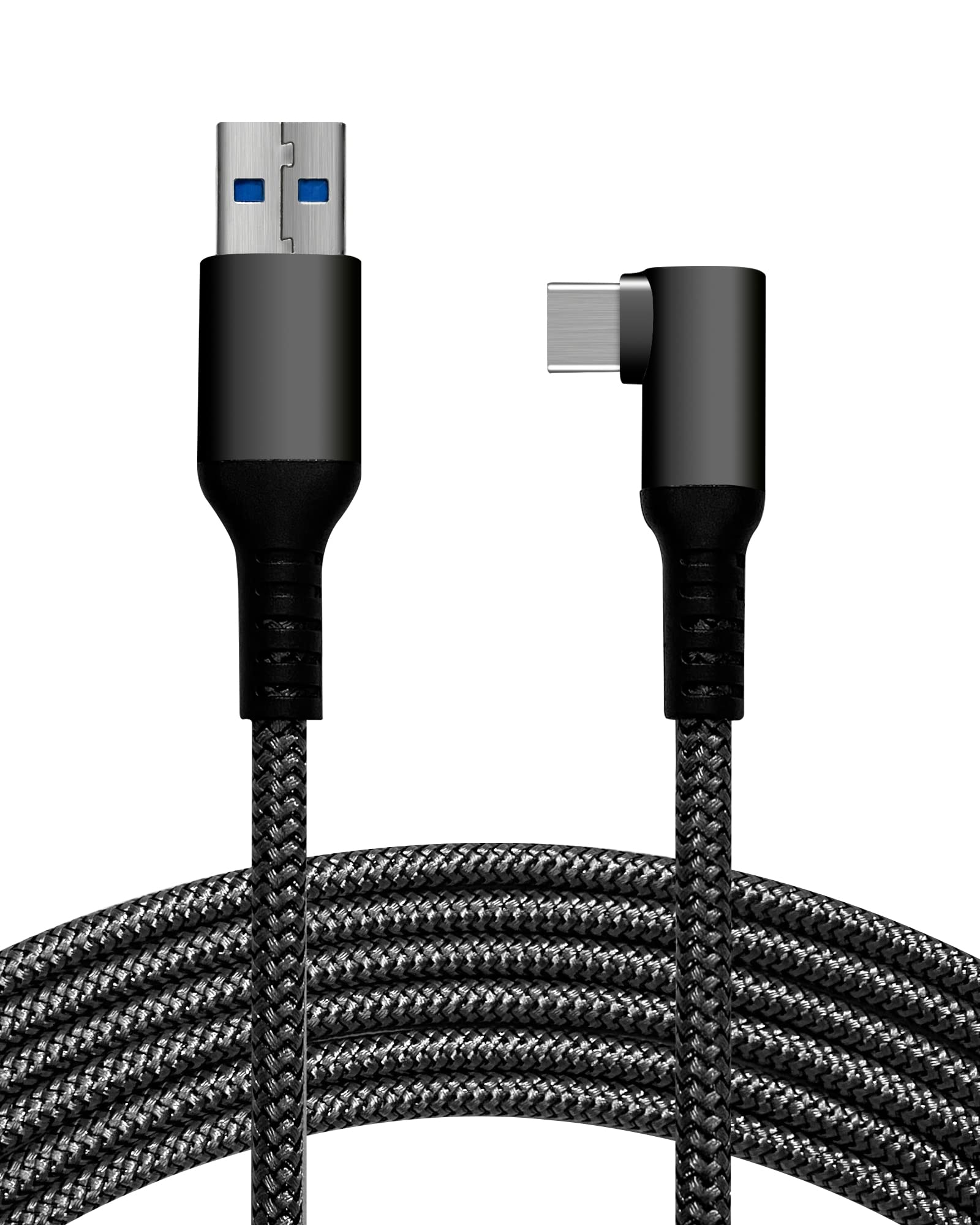 VELLAALink Cable Compatible with Meta/Oculus Quest 2, 10Ft High Speed Data Transfer for Oculus/Meta Quest 2/1 and Steam VR, USB 3.2 Gen1 to USB C Cable for VR Headset and Gaming PC