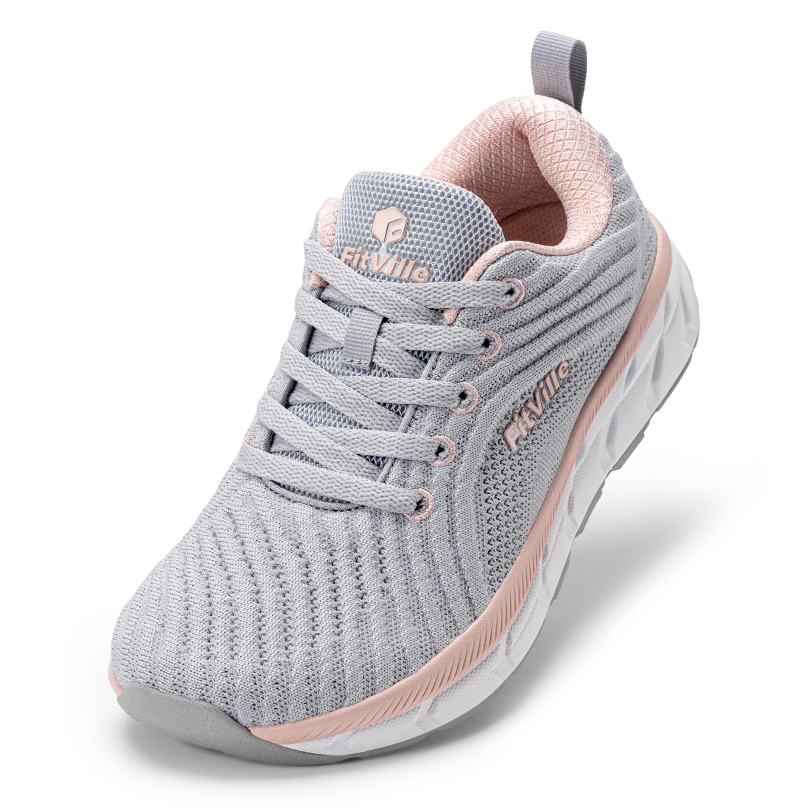 FitVille Scarpe Donna a Pianta Larga per Running e Passeggio