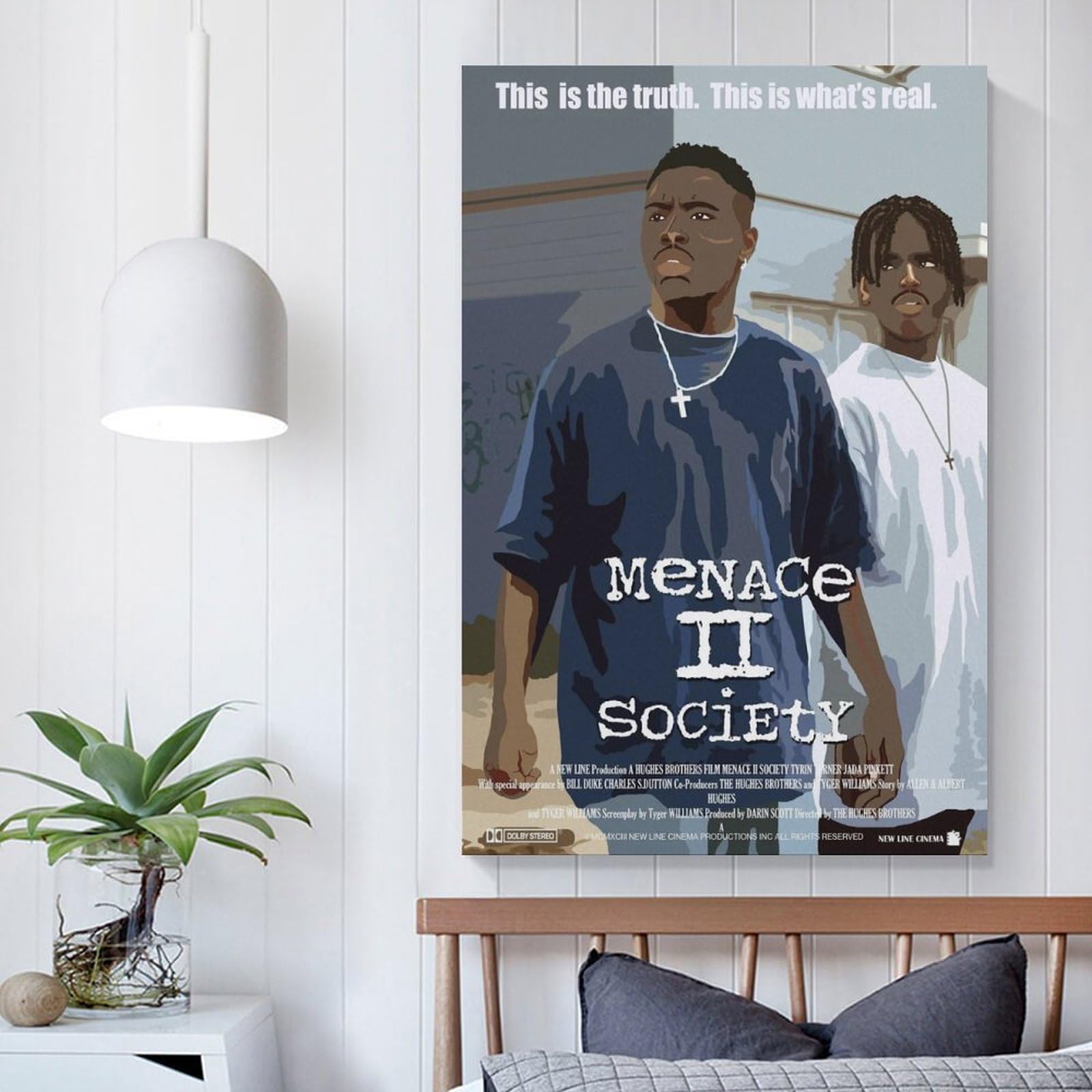 MENACE II SOCIETY ポスター Amazon.co.jp: 映画 MENACE II SOCIETY ポスター 1 キャンバスアート