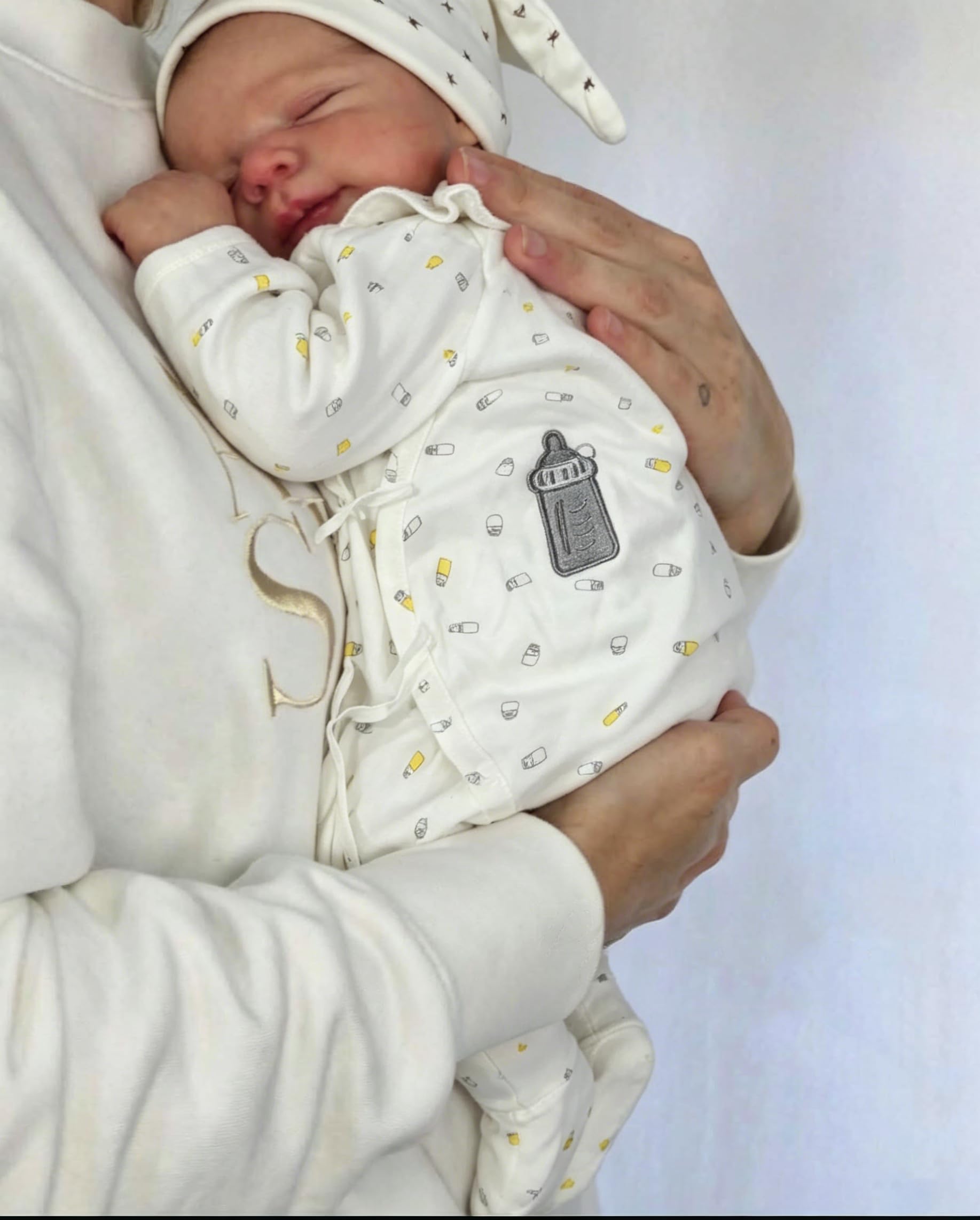 Anano Realistic Silicone Full Body Reborn Baby Dolls, 18 Inch Lifelike Real Full Body Silicone Reborn Baby Doll, Anatomically Correct Silicona Babys, Look Like Realistic Babies