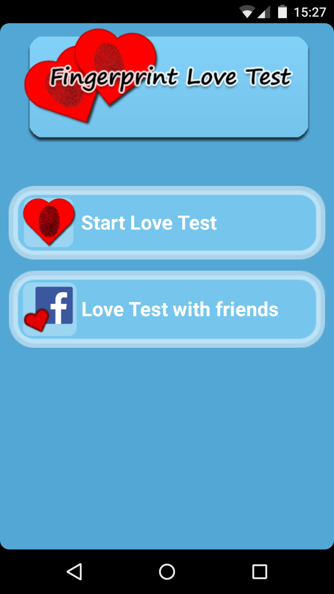 Fingerprint Love Test Scanner App on the Amazon Appstore