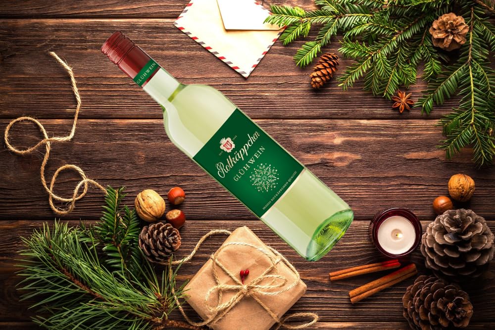 Rotkäppchen Qualitätswein Glühwein Weiß (6 x 0,75l) – Aromatisch-winterlicher, weißer Glühwein in erlesener Rotkäppchen Qualität