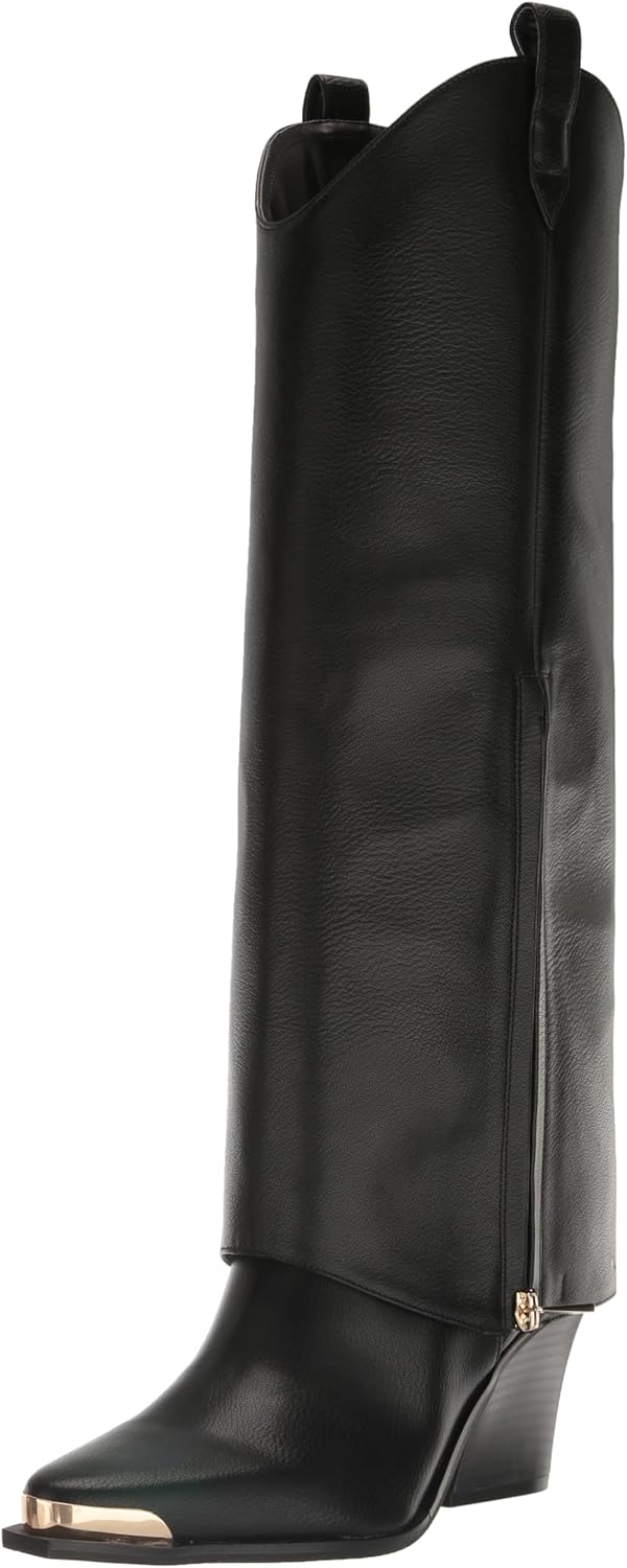 Jessica Simpson Women's Astoli Knee Boot High, Black, 7