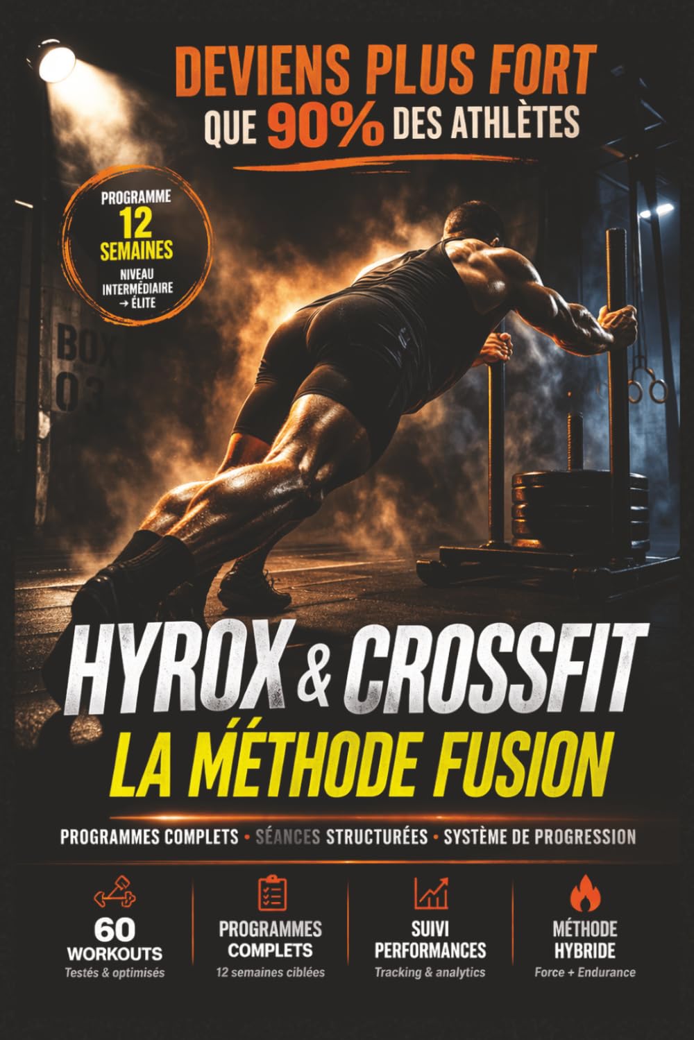 HYROX & CROSSFIT – LA MÉTHODE FUSION: Programmes complets, séances structurées, tableaux de suivi et système de progression pour développer endurance, force et performance