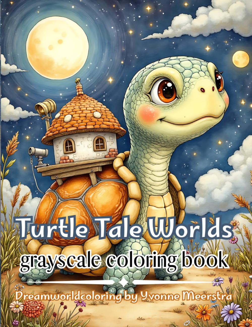 turtle tale worlds: Whimsical Storybook Coloring Adventures