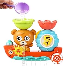 Bath Toy from 1 2 3 4 Years, Bear and Bee, Water Toy Children, Bath Toy Baby from 1 Year, Bath Toy, Water Toy, Baby Toy Gift for Boys Girls Birthday
