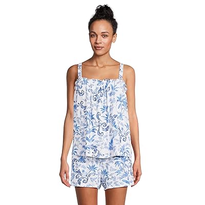 Tommy Bahama Womens Boxer Tank Top Pajama Set Women