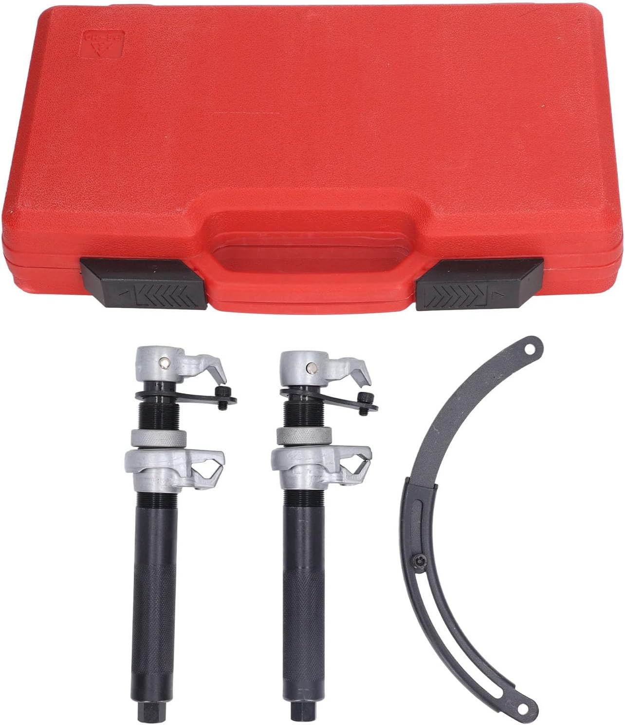 Coil Spring, Heavy-Duty 1200KG Capacity Adjustable Protective Bracket with Sturdy Steel Frame, Spring Tool, Automotive Suspension Repair for Trucks, Adjustable Jaw 70-270mm