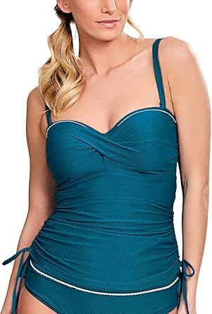 Panache Anya Cruise Bra Size Molded Bandeau Tankini Tankini Top