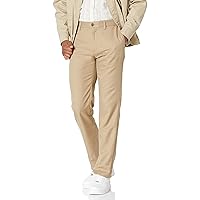 Amazon Essentials Pantaloni Eleganti Aderenti Piatti sul Davanti Uomo