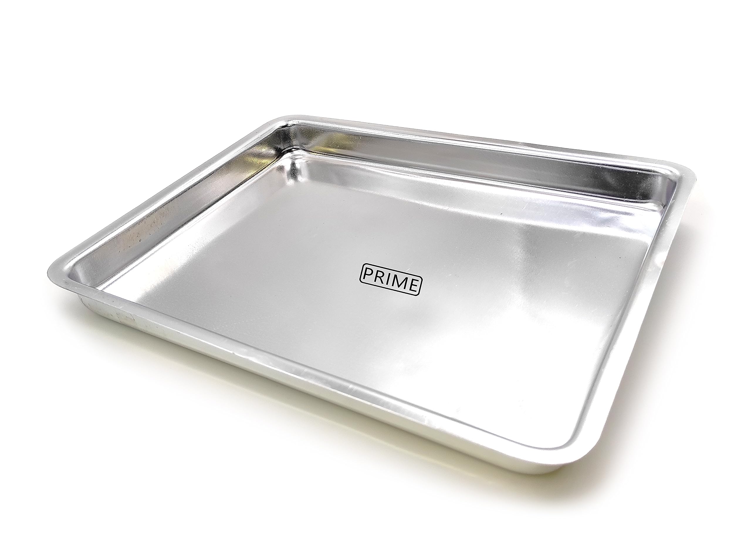 Prime Bakers and Moulders Small Aluminium Baking and Roasting Tray for Oven (Silver) (10x8 Inch) (B0BSDM8WNY) Amazon Price History, Amazon Price Tracker