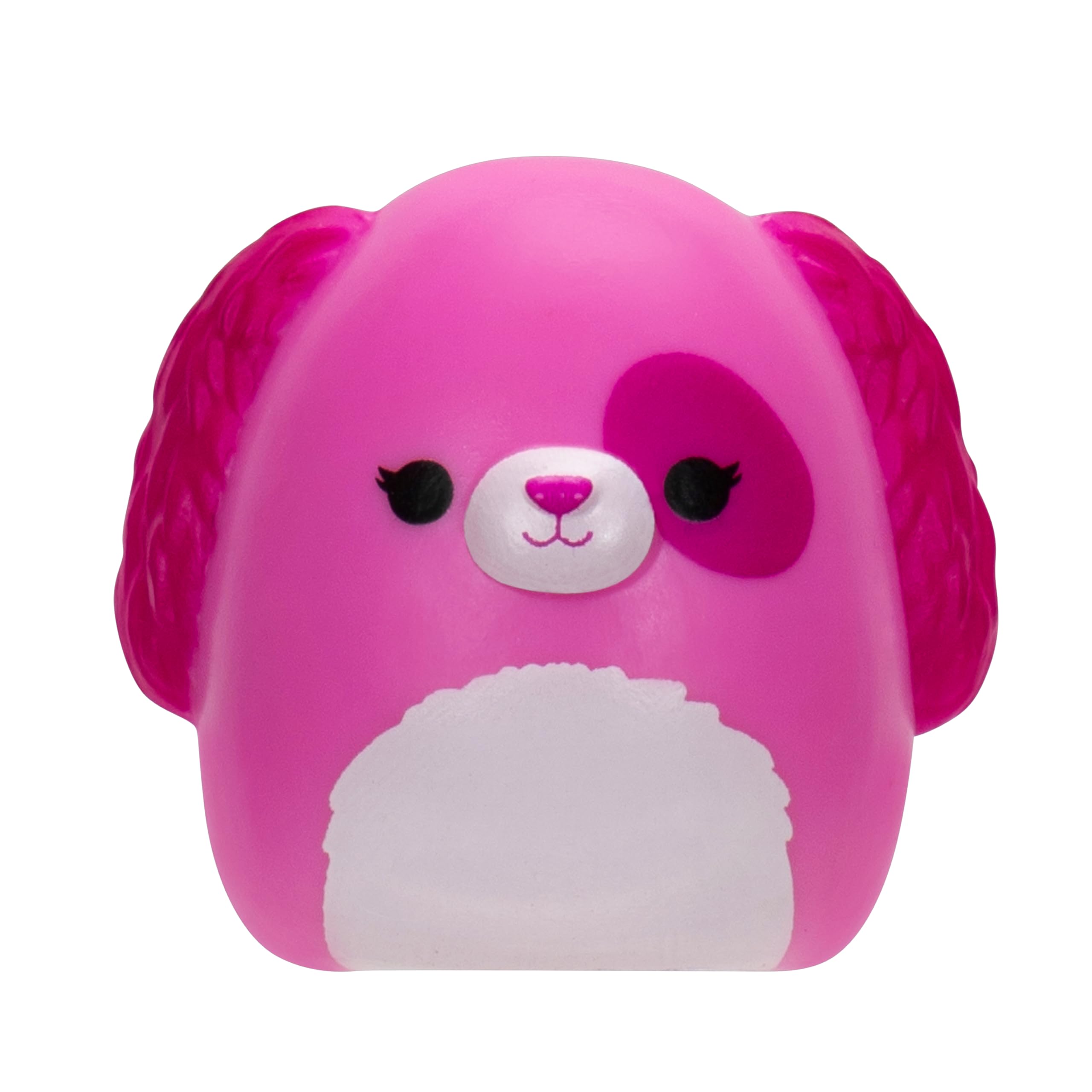 Squish-a-longs Zestaw 8 mini squish 2,5 cm (styl 1 - W2) z (2) akcesoriami, (1) pierścieniem i przewodnikiem kolekcjonerskim, do kolekcjonowania, handlu i zabawy