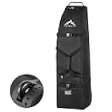 Himal Outdoors Soft-Sided Golf Travel Bag with Wheels - Heavy Duty 600D Polyester Oxford Wear-Resistant, Excellent Zipper Universal Size