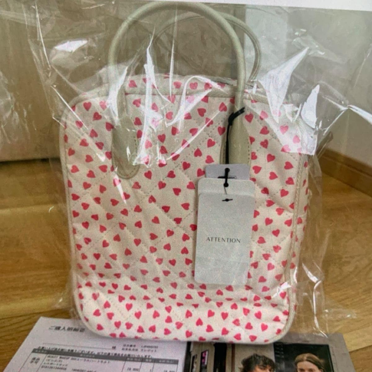 レスポートサック神崎恵BEAUTY MAKEUP BAGコーラルハートキルト