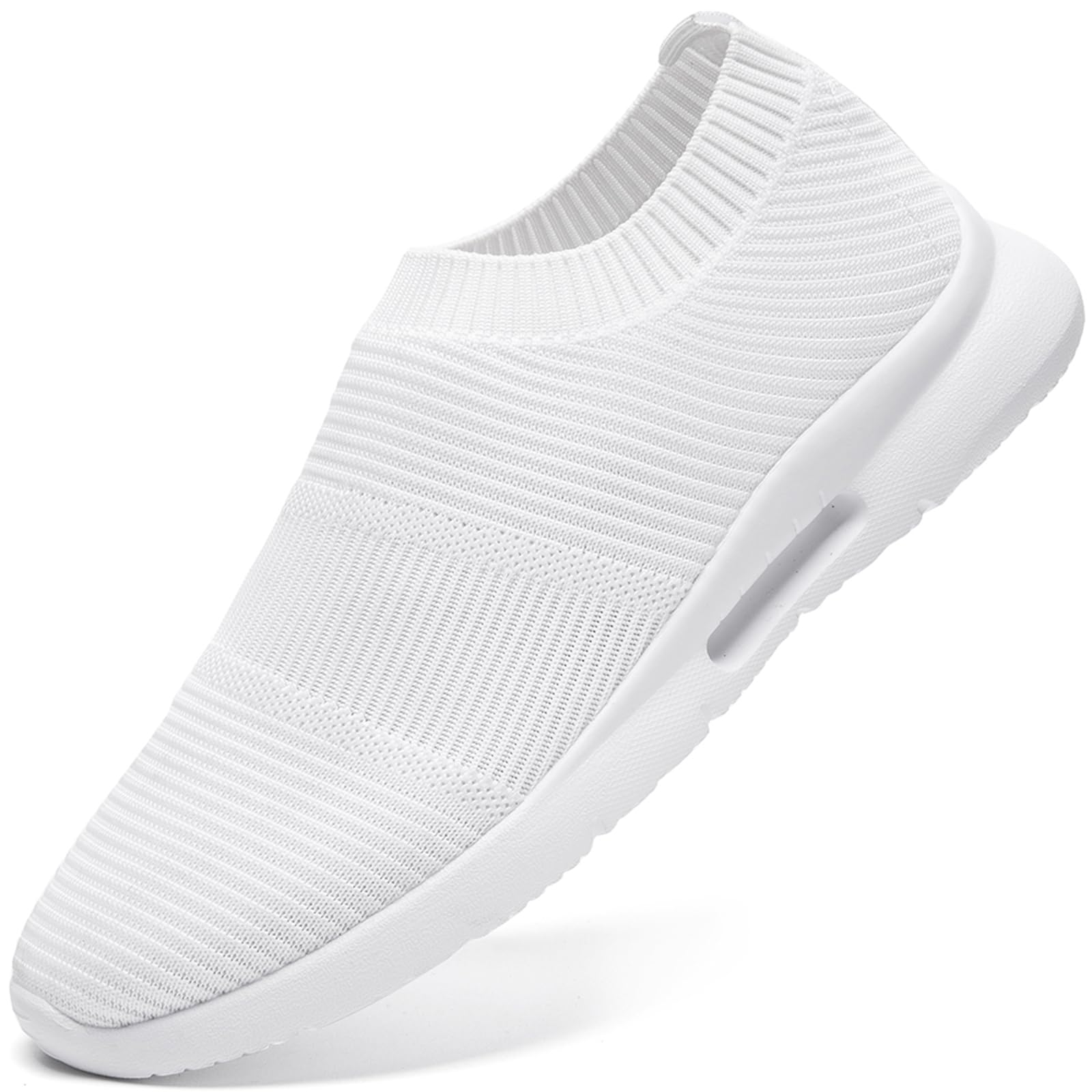 JUEQIBAA Slip on Sneaker Herren Ohne Schnürsenkel Turnschuhe Sportschuhe Leichte Walkingschuhe Straßenlaufschuhe Atmungsaktiv Jogging Schuhe Sportsschuhe