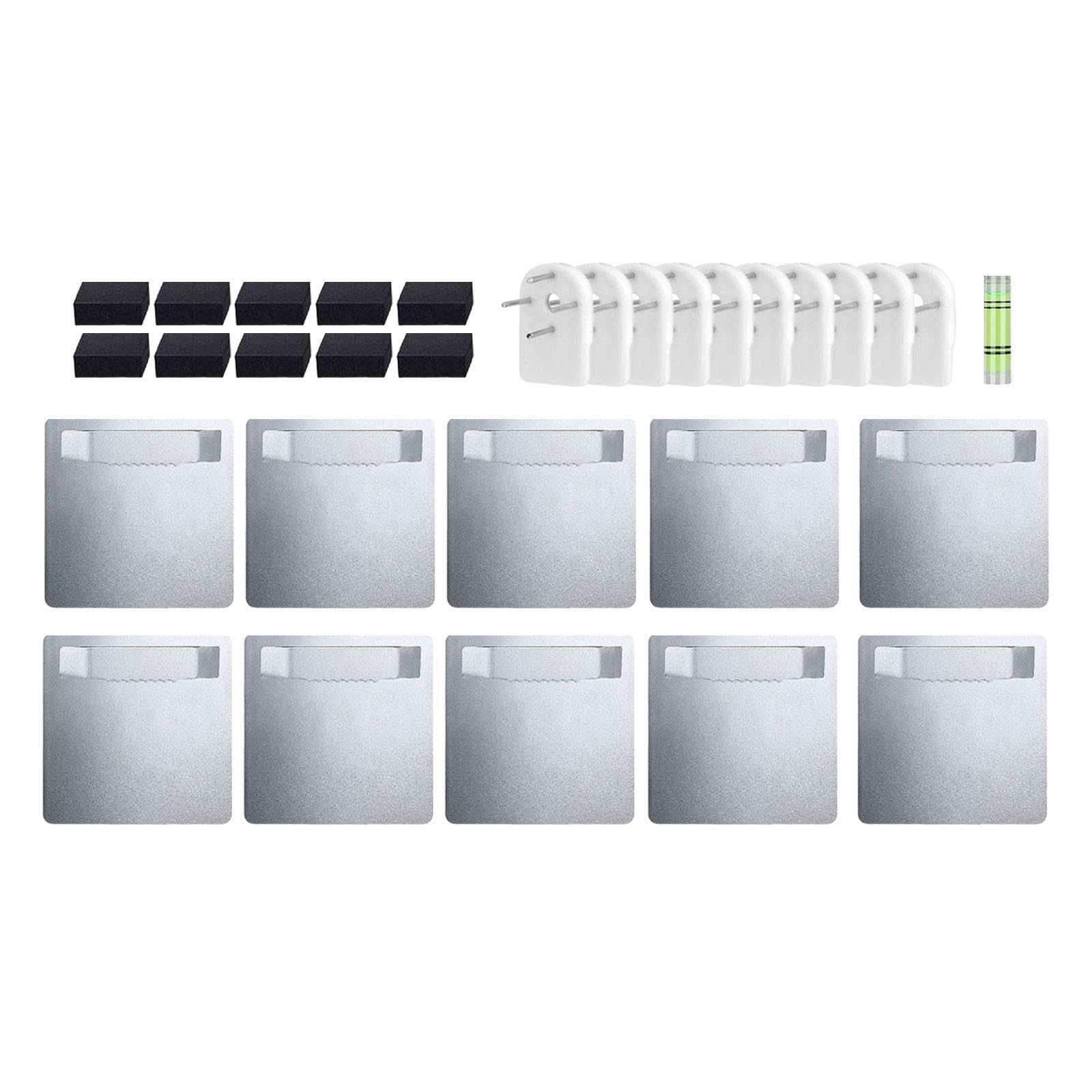 PUXZYAX Accessible Sawtooth Picture Hooks Adhesive Hangers Picture and Mirror Installation for All Spaces Enough Quantity to Meet Hanging Needs. Sawtooth