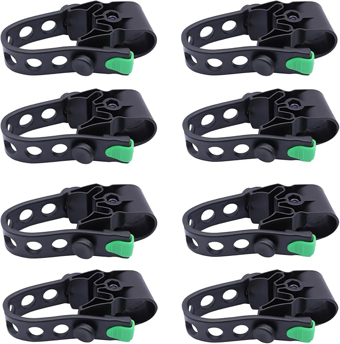 YOLOCKEY 8Pcs Bike Rack Straps Replacement Parts Bicycle