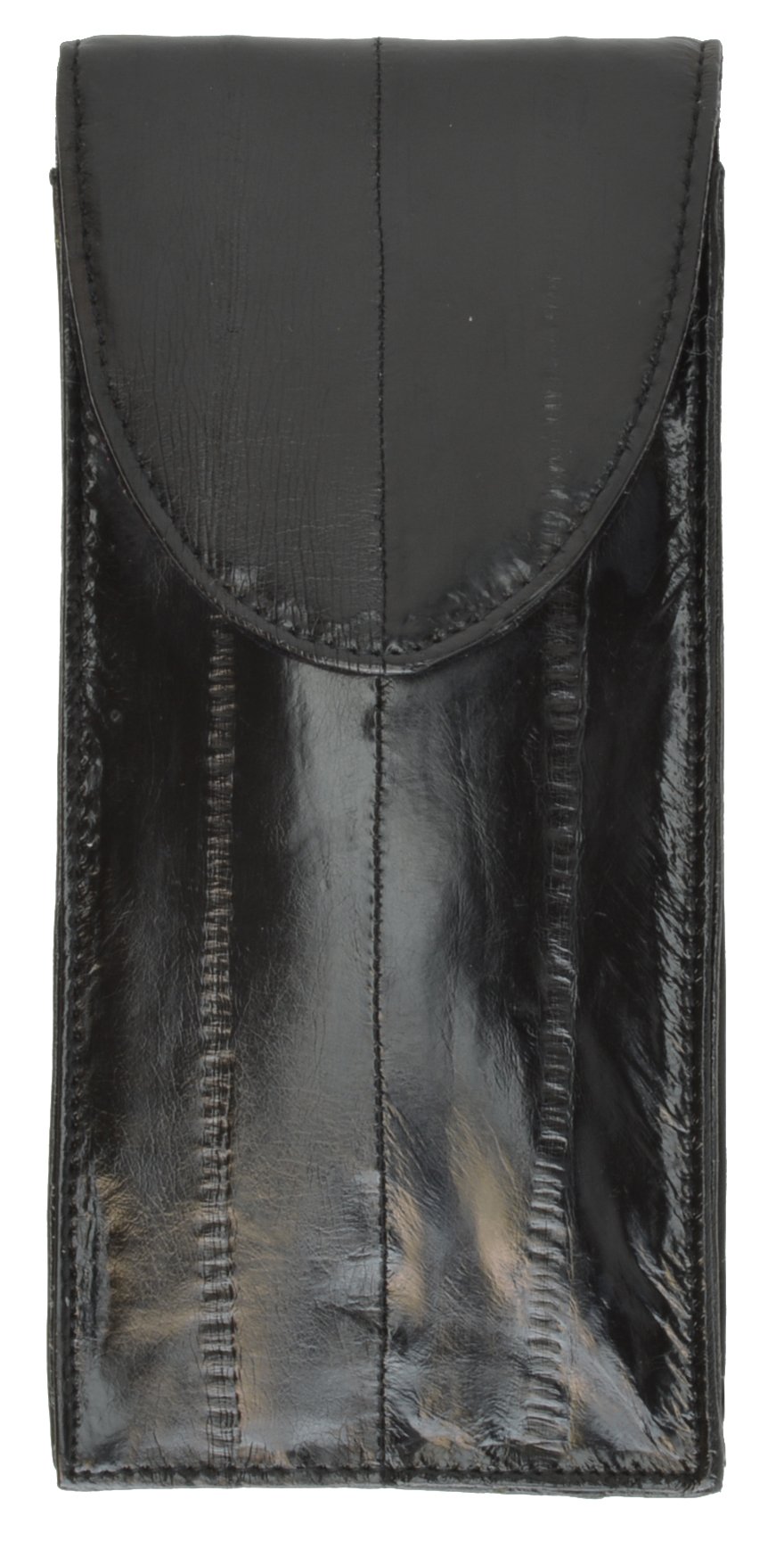 Genuine Eelskin Soft Leather Eyeglass Holder Case