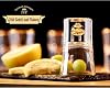 DUJUST Shot Glasses 4cl Crystal Glasses Decorated with 24K Gold Leaf Flakes Cool & Cute Shot Glasses BPA Free and Lead Free Room Decor - Pack of 2