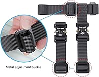 Vista 4 de Vigorport Correas de equipaje, correas de conector de equipaje para maletas, añade una bolsa y conecta tus 2 maletas juntas, accesorios de fijación