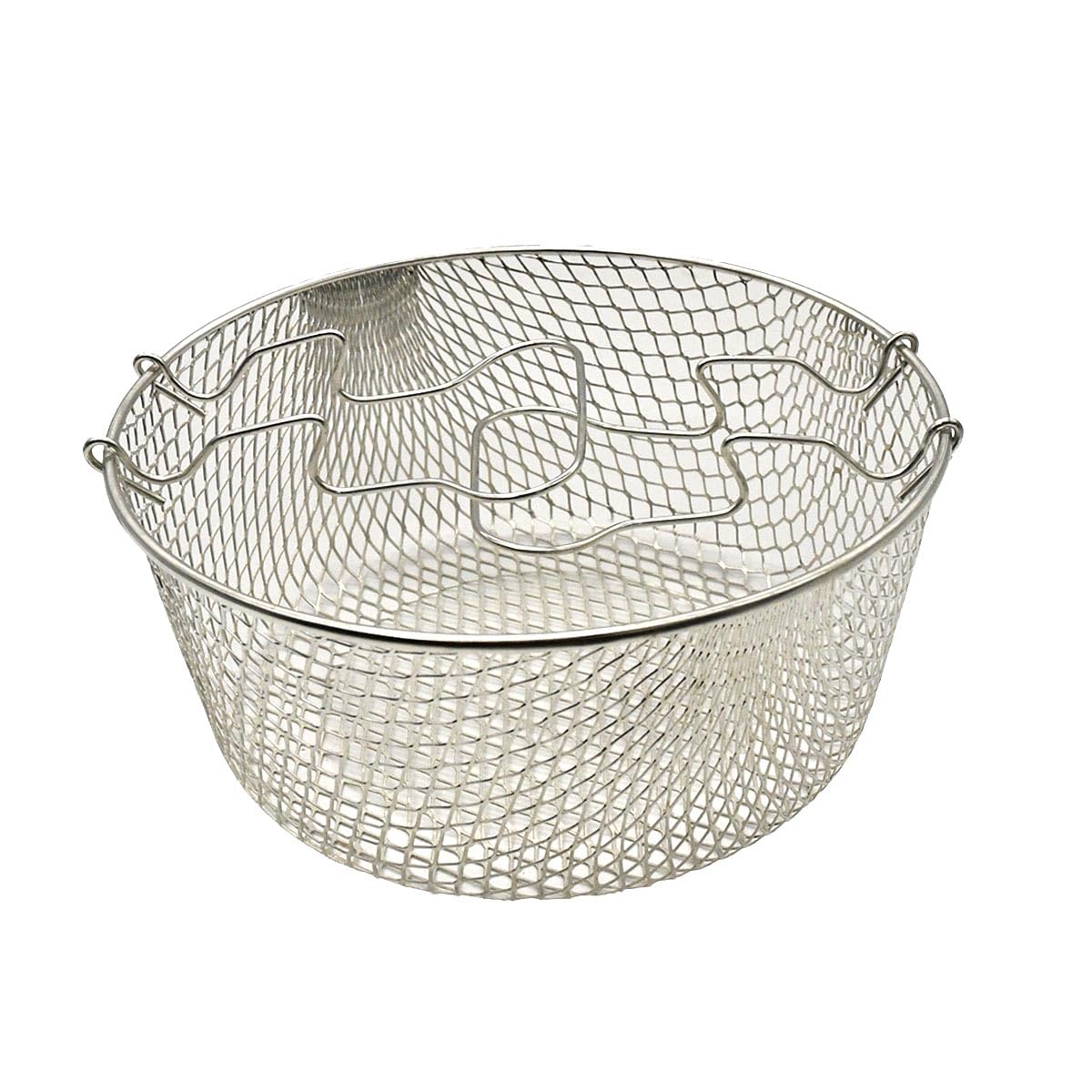 Baumalu - Friggitrice in acciaio inox 26 cm con coperchio in vetro pulsante bachelia - tutti i fornelli e induzione
