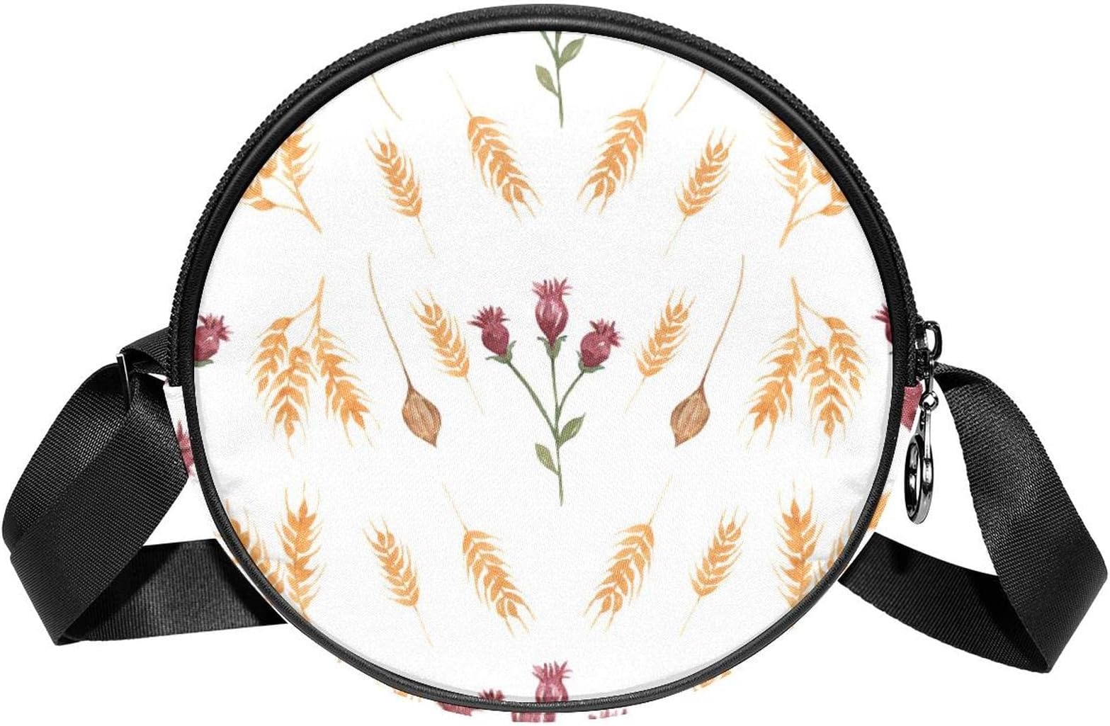 GenericWildflower Floral Pattern Crossbody Bag Messenger Bag Purse for Women