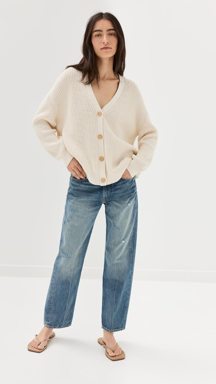 Jenni Kayne Women's Cotton Cocoon Cardigan - Image 5