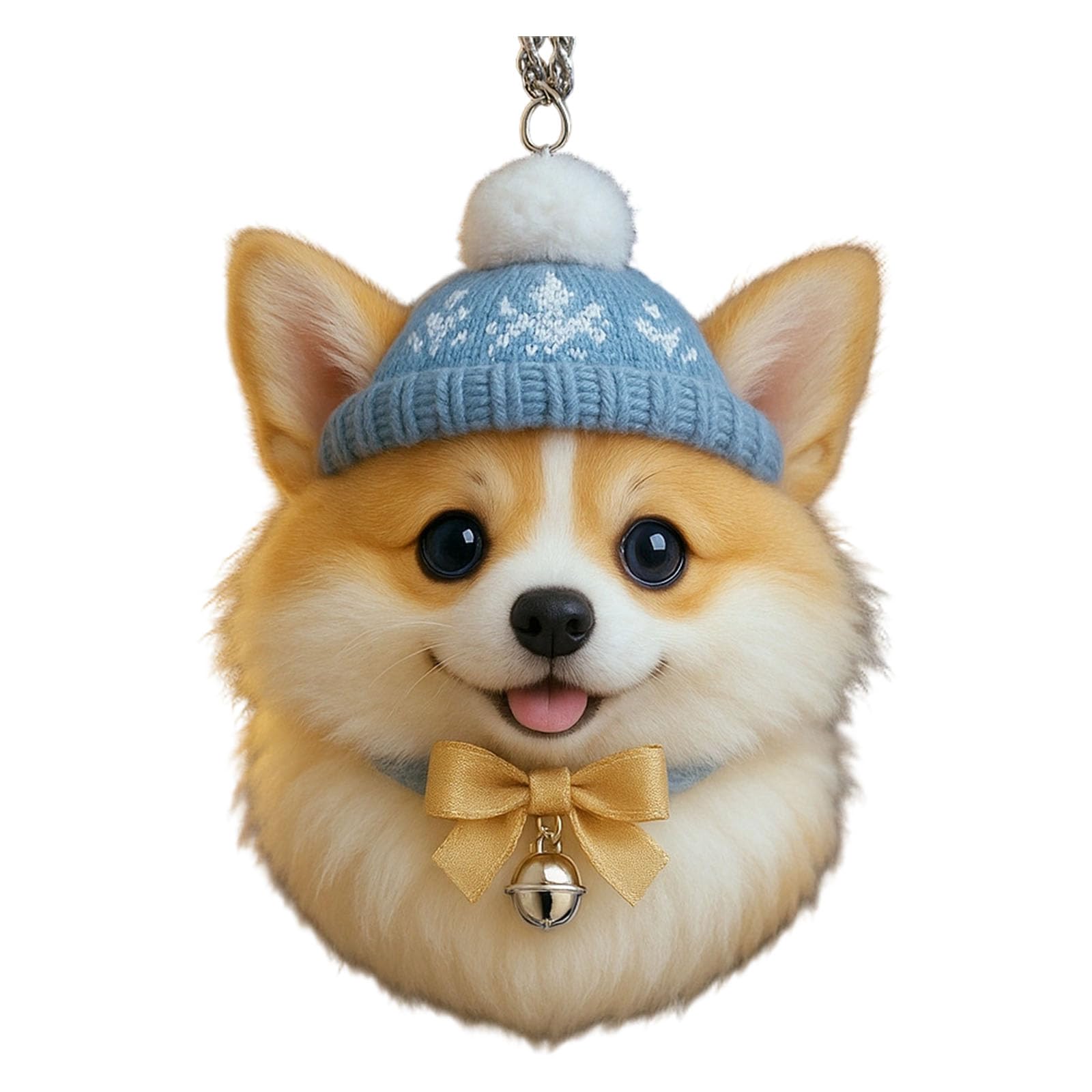 CAZSTYK Festives Pet Charm Decoration Creating Joyfulness Atmospheres in Pet Environment and Home Decoration Llaveros Mochilas