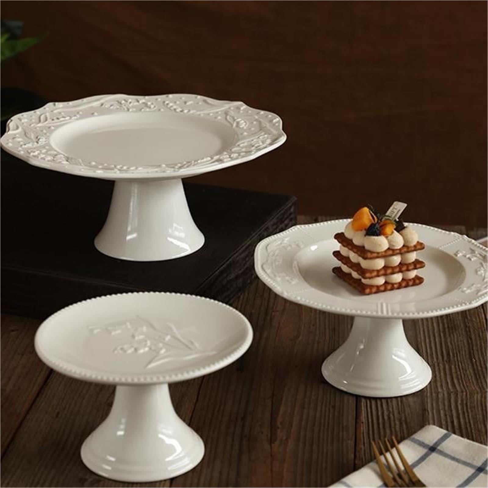 1 Grande Assiette À Gâteau Pour Les Gâteaux