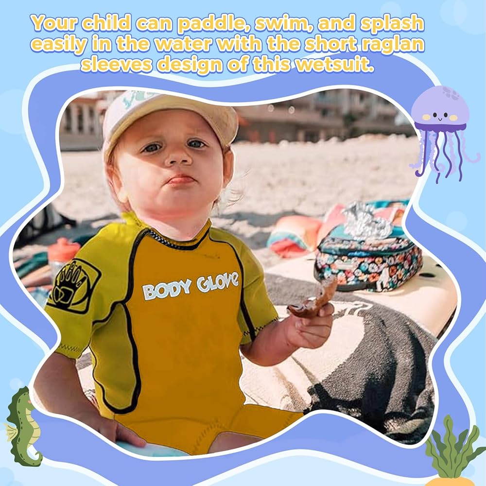 Amazon.com: Body Glove Child Pro 3 2.2mm Back Zip Spring