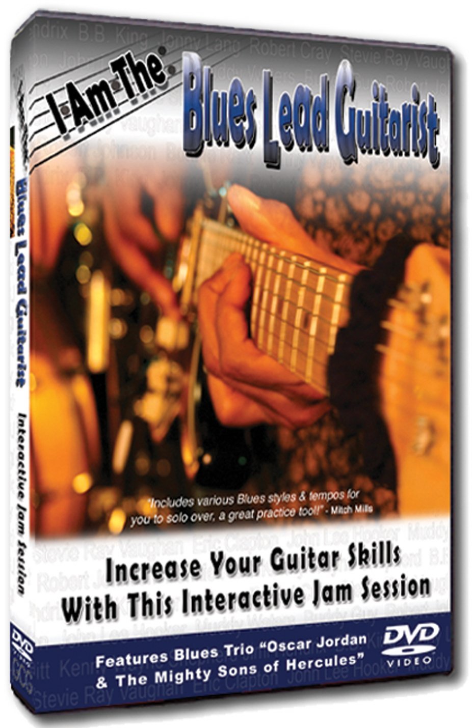 I Am The Blues Lead Guitarist DVD para dominar los solos de guitarra