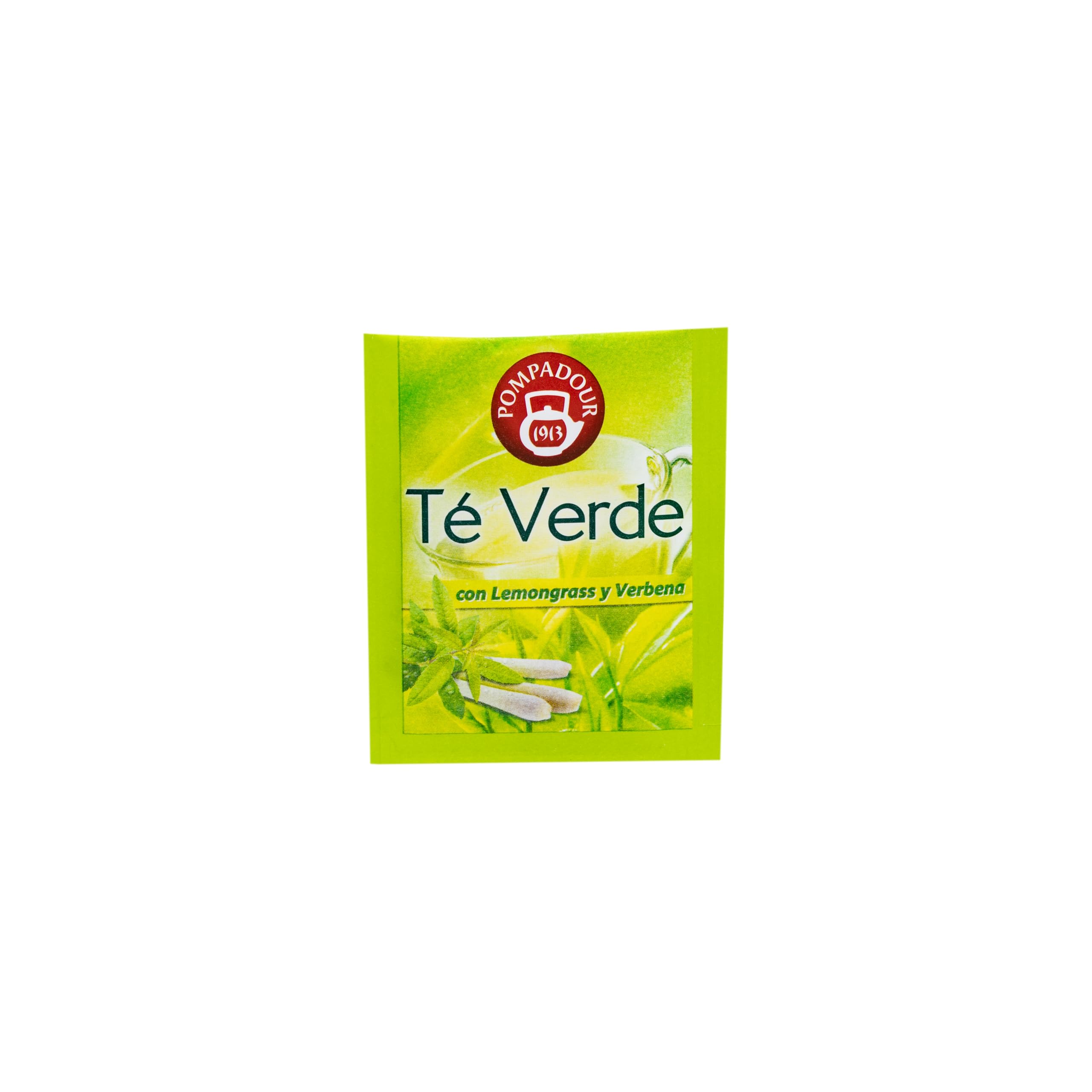 Pompadour Té Verde con Lemongrass y Verbena - 20 bolsitas