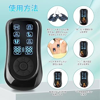 Amazon | EMS微電流ケア 【2024新モデル】 ems マッサージ 機 6