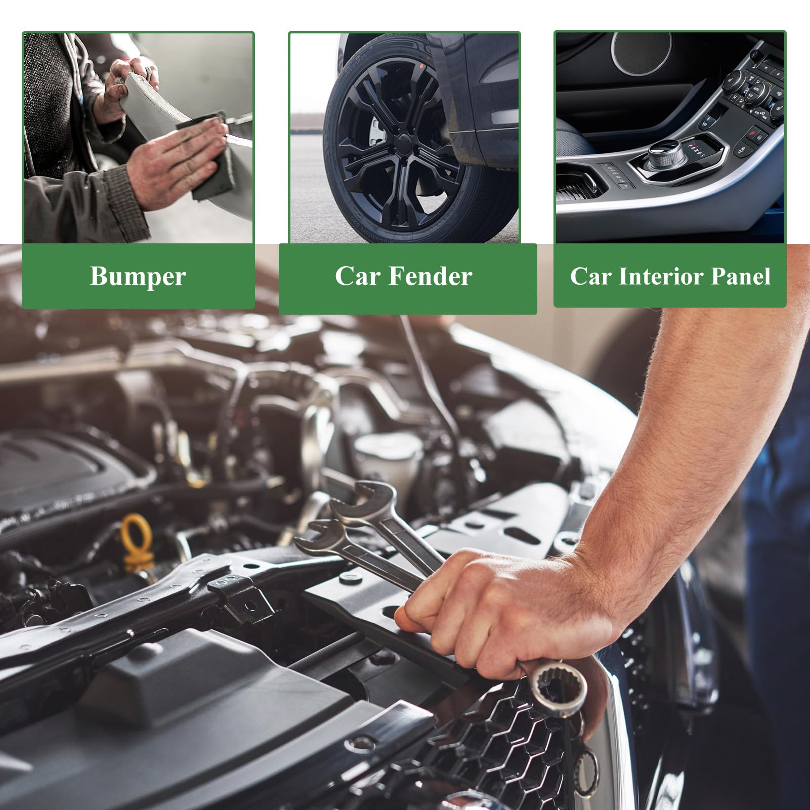 Clips Para Paneles De Puerta De Coche - 100 Piezas Con Almohadilla De Espuma, Universales Para Puertas, Parachoques Y Más