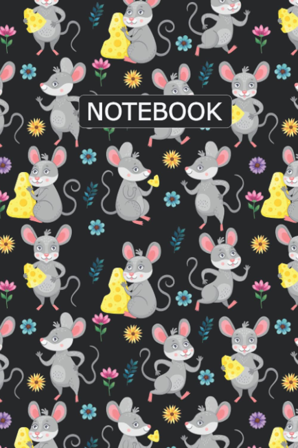 Mouse Notebook: Mouse Blank Lined Journal Notebook To Write Notes Password, Notepad, To Do Lists